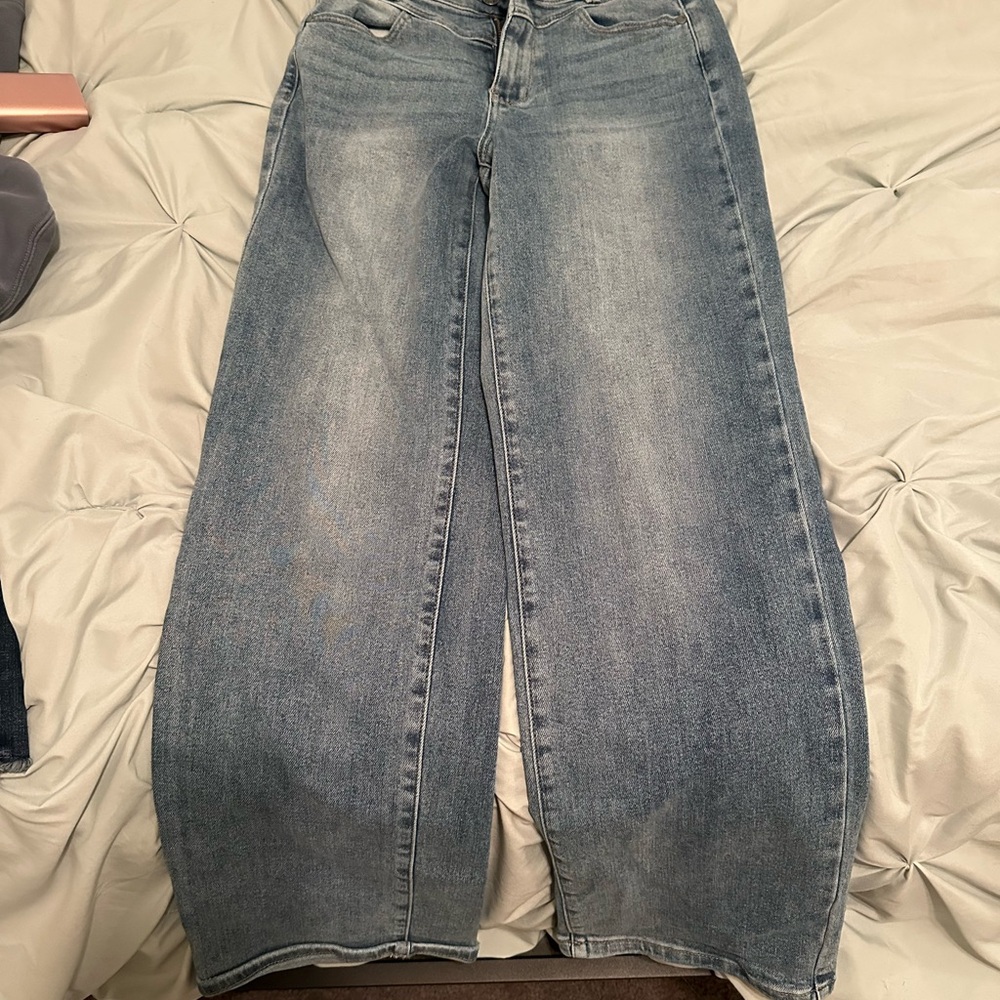 Judy Blue retro fit wide leg size 5